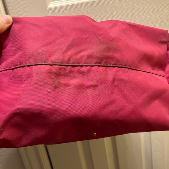 Longchamp expandable  magenta bag - Picture 6 of 15